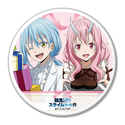 『転生したらスライムだった件』描き下ろし トレーディング缶バッジ バレンタインVer.【BOX】