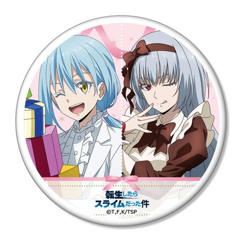 『転生したらスライムだった件』描き下ろし トレーディング缶バッジ バレンタインVer.【BOX】