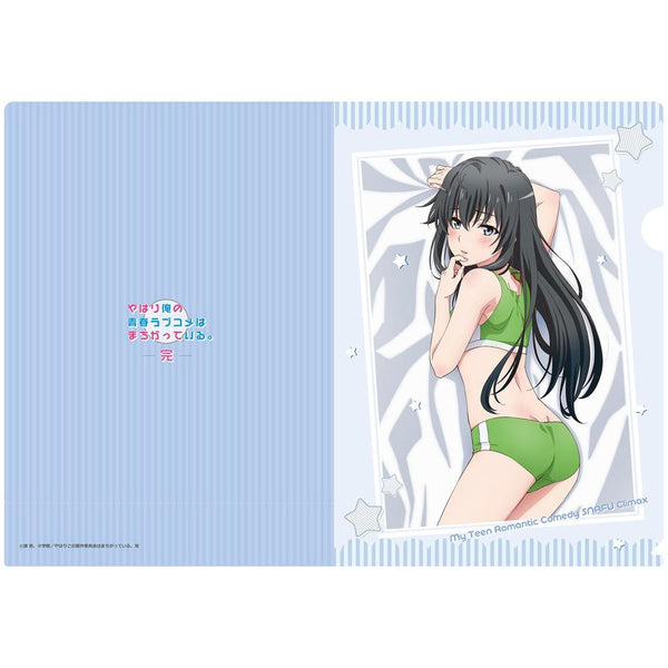 『やはり俺の青春ラブコメはまちがっている。完』【描き下ろし】クリアファイル 雪乃(スポーツウェア)