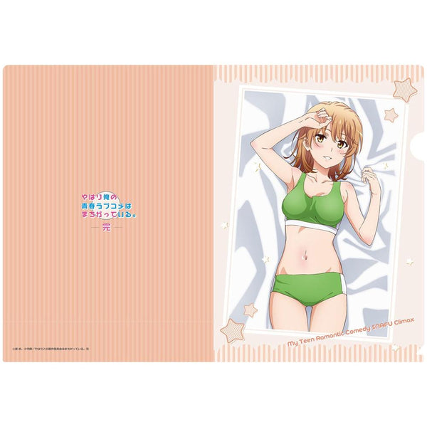 『やはり俺の青春ラブコメはまちがっている。完』【描き下ろし】クリアファイル いろは(スポーツウェア)
