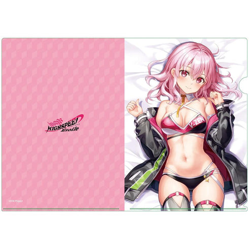 『HIGHSPEED Étoile』【藤真拓哉描き下ろし】クリアファイル輪堂 凛(レースクイーン風水着)