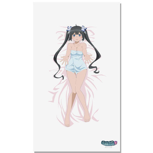 『ダンジョンに出会いを求めるのは間違っているだろうかV』【描き下ろし】添い寝シーツ(ヘスティア)