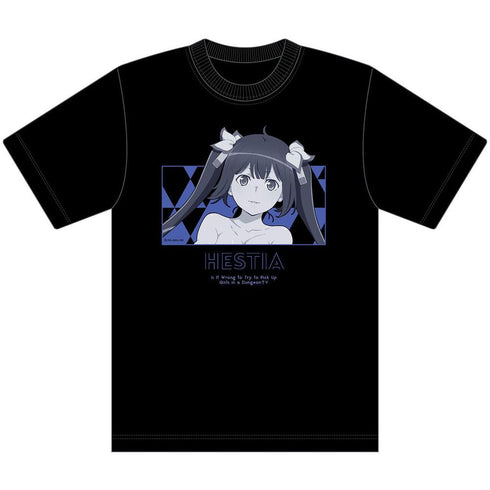 『ダンジョンに出会いを求めるのは間違っているだろうかV』【描き下ろし】Tシャツ(ヘスティア)