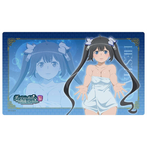 『ダンジョンに出会いを求めるのは間違っているだろうかV』【描き下ろし】ラバーマット(ヘスティア)