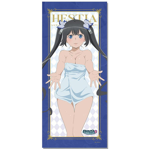 『ダンジョンに出会いを求めるのは間違っているだろうかV』【描き下ろし】スポーツタオル(ヘスティア)