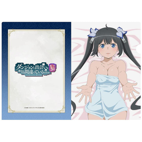 『ダンジョンに出会いを求めるのは間違っているだろうかV』【描き下ろし】クリアファイル(ヘスティア)