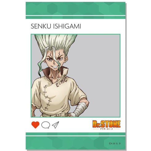 『Dr.STONE』SNS風クリアカード 石神千空