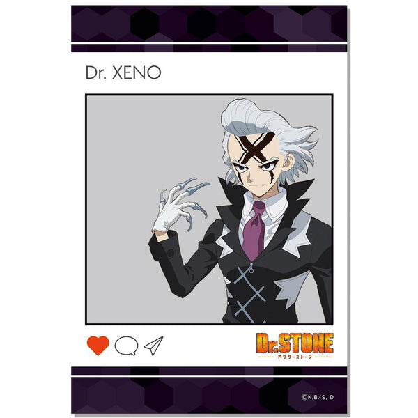 『Dr.STONE』SNS風クリアカード Dr.ゼノ