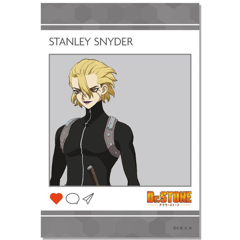 『Dr.STONE』SNS風クリアカード スタンリー・スナイダー