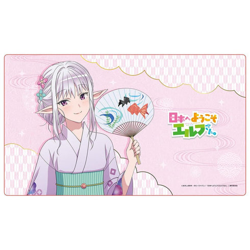 『日本へようこそエルフさん。』ラバーマット マリー(浴衣)