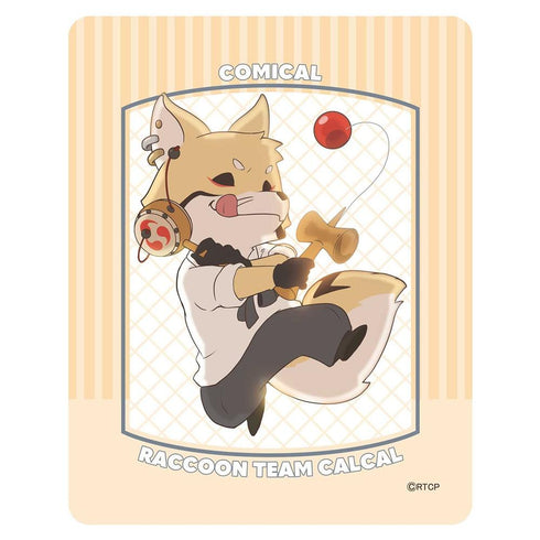 『あらいぐまカルカル団』マウスパッド(コミカル)