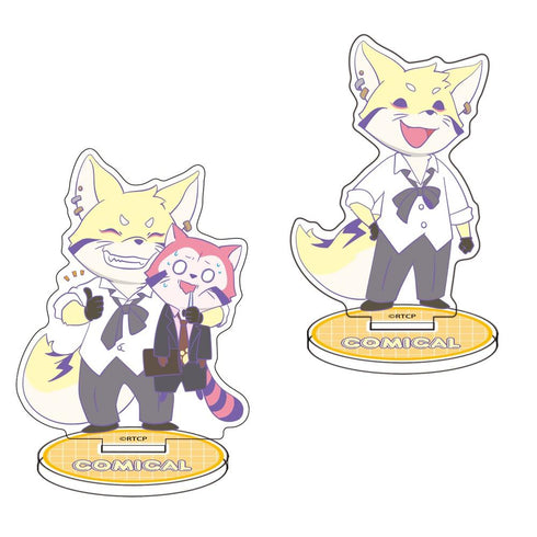 『あらいぐまカルカル団』アクリルスタンド(コミカル)