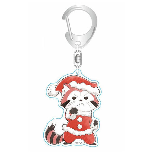 『あらいぐまカルカル団』アクリルキーホルダー(正拳突き)