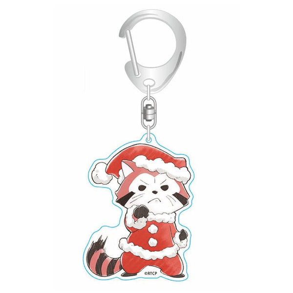 『あらいぐまカルカル団』アクリルキーホルダー(正拳突き)