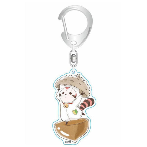 『あらいぐまカルカル団』アクリルキーホルダー(猫の日)