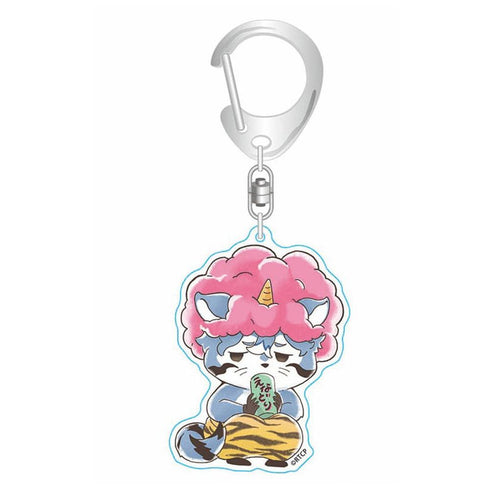 『あらいぐまカルカル団』アクリルキーホルダー(節分)サブカル