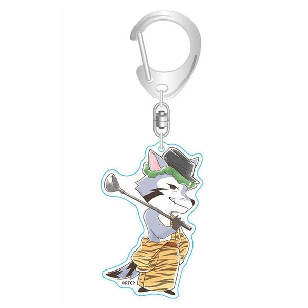 『あらいぐまカルカル団』アクリルキーホルダー(節分)ミドル