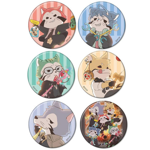 『あらいぐまカルカル団』トレーディング缶バッジ(BOX)