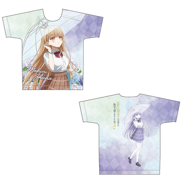 『お隣の天使様にいつの間にか駄目人間にされていた件』描き下ろしフルグラフィックTシャツ椎名真昼(雨)【202508再販】