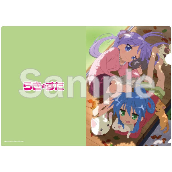 『らき☆すた』らき☆すた クリアファイル 泉こなた&柊かがみ(寝そべり)【202512再販】