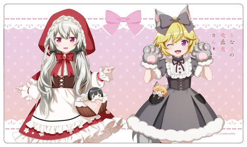 『となりの吸血鬼さん』となりの吸血鬼さん 【描き下ろし】ラバーマット ソフィー&エリー(赤ずきん&狼)