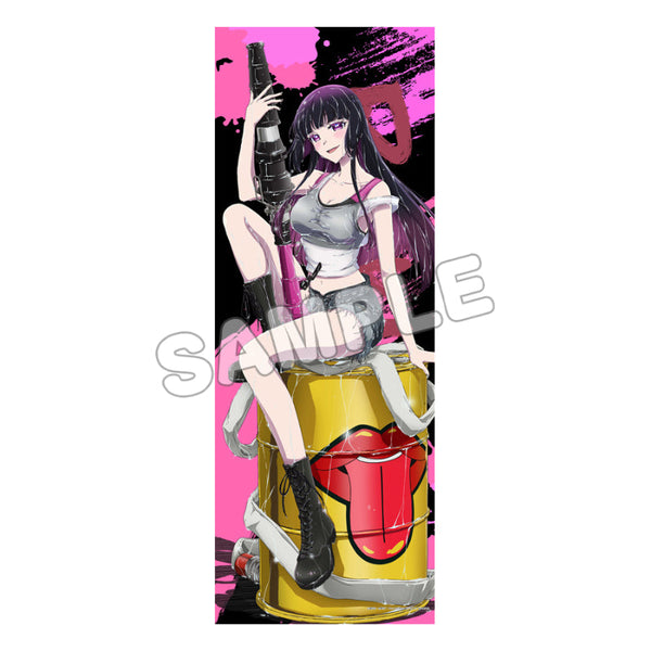 『ロックは淑女の嗜みでして』ほぼ等身大タペストリー 黒鉄音羽