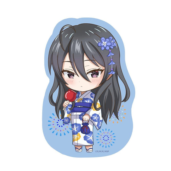 『時々ボソッとロシア語でデレる隣のアーリャさん』【描き起こし】ダイカットビッグマウスパッド 綾乃(浴衣)