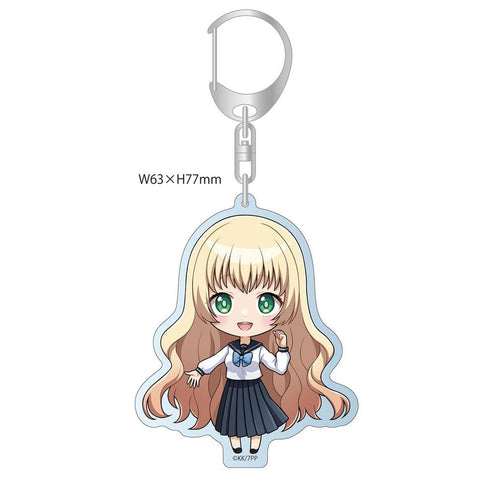 『転生したら第七王子だったので、気ままに魔術を極めます』描き起こしアクリルキーホルダー イーシャ(制服)