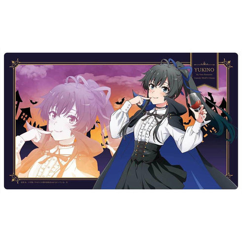 『やはり俺の青春ラブコメはまちがっている。完』【描き下ろし】ラバーマット 雪ノ下雪乃(ハロウィン)【202511再販】
