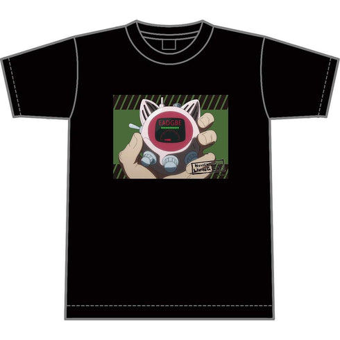 『ニャイト・オブ・ザ・リビングキャット』Tシャツ ミツル式猫語翻訳機能搭載携帯端末初期型
