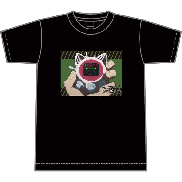 『ニャイト・オブ・ザ・リビングキャット』Tシャツ ミツル式猫語翻訳機能搭載携帯端末初期型