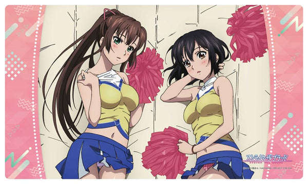 『ストライク・ザ・ブラッド』描き下ろしラバーマット 雪菜&紗矢華(チアガール)