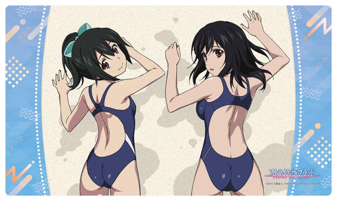 『ストライク・ザ・ブラッド』描き下ろしラバーマット 雪菜&凪沙(水着)