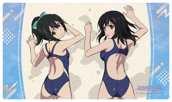 『ストライク・ザ・ブラッド』描き下ろしラバーマット 雪菜&凪沙(水着)