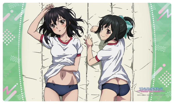 『ストライク・ザ・ブラッド』描き下ろしラバーマット 雪菜&凪沙(体操服)