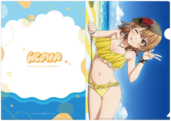 『やはり俺の青春ラブコメはまちがっている。完』【描き下ろし】クリアファイル 一色いろは(水着)