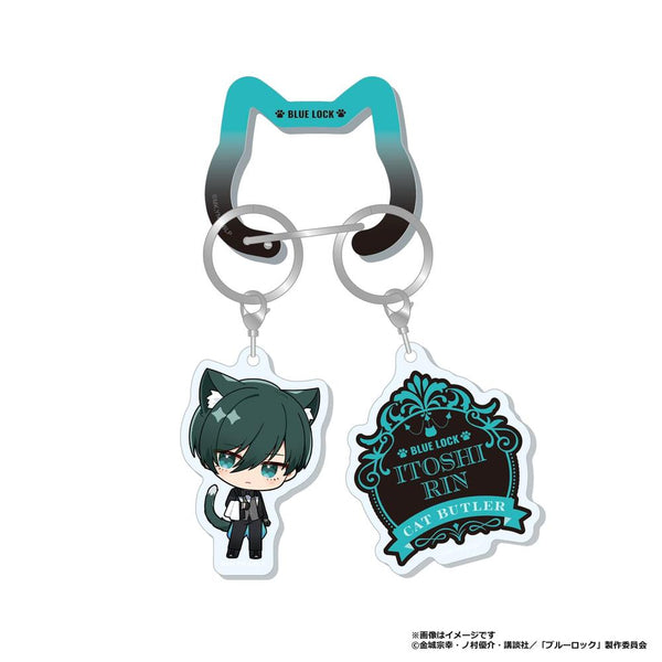 《蓝锁》蓝锁 附迷你角色 钥匙扣挂件 糸师凛(猫管家)