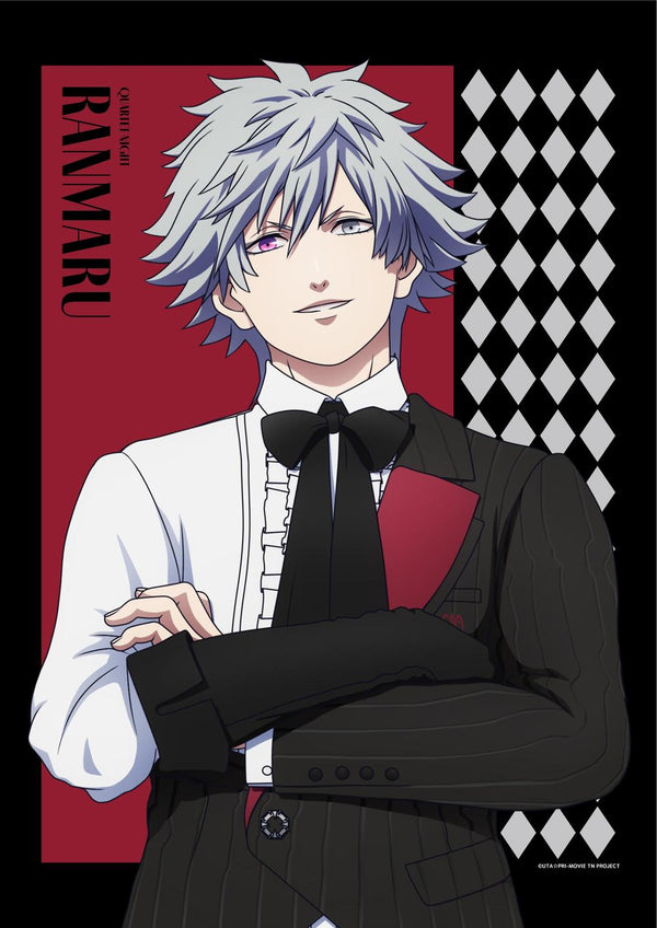 《歌之☆王子殿下♪TABOO NIGHT XXXX》劇場版《歌之☆王子殿下♪TABOO NIGHT XXXX》B2閃亮布海報 黑崎蘭丸