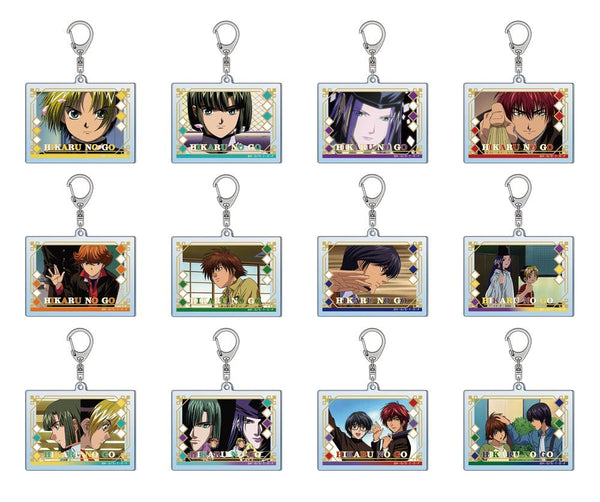"Hikaru no Go" TV Anime "Hikaru no Go" Trading Scene Acrylic Keychains (12 Varieties) Box Set