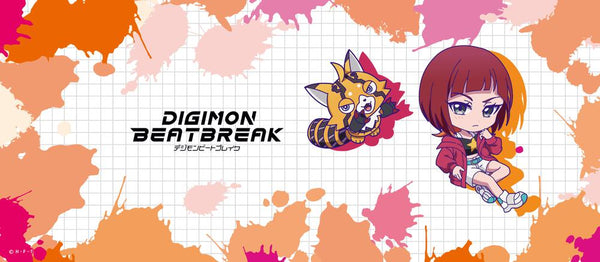 《DIGIMON BEATBREAK》DIGIMON BEATBREAK 混合款毛巾 蕾娜&普莉斯蒂蒙