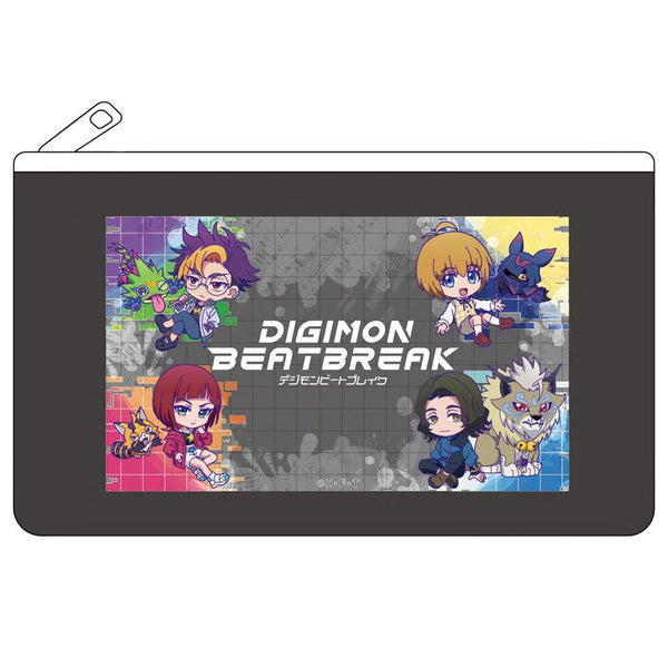 『DIGIMON BEATBREAK』ポーチ デフォルメイラスト