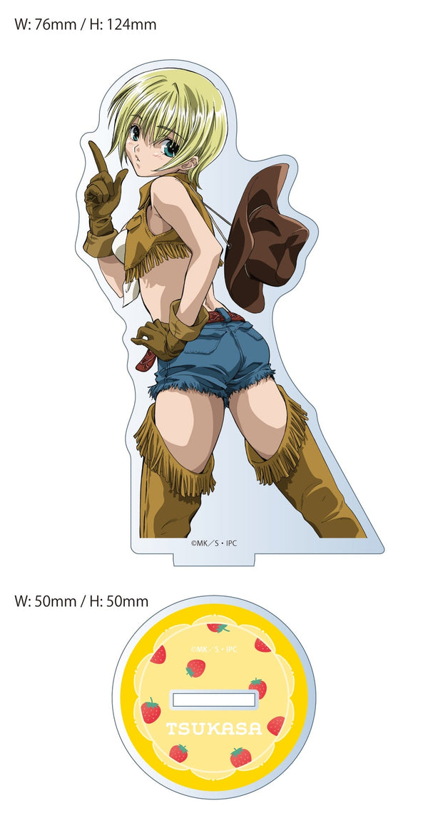 "Strawberry 100%" Acrylic Stand: Tsukasa Nishino (Cowgirl)