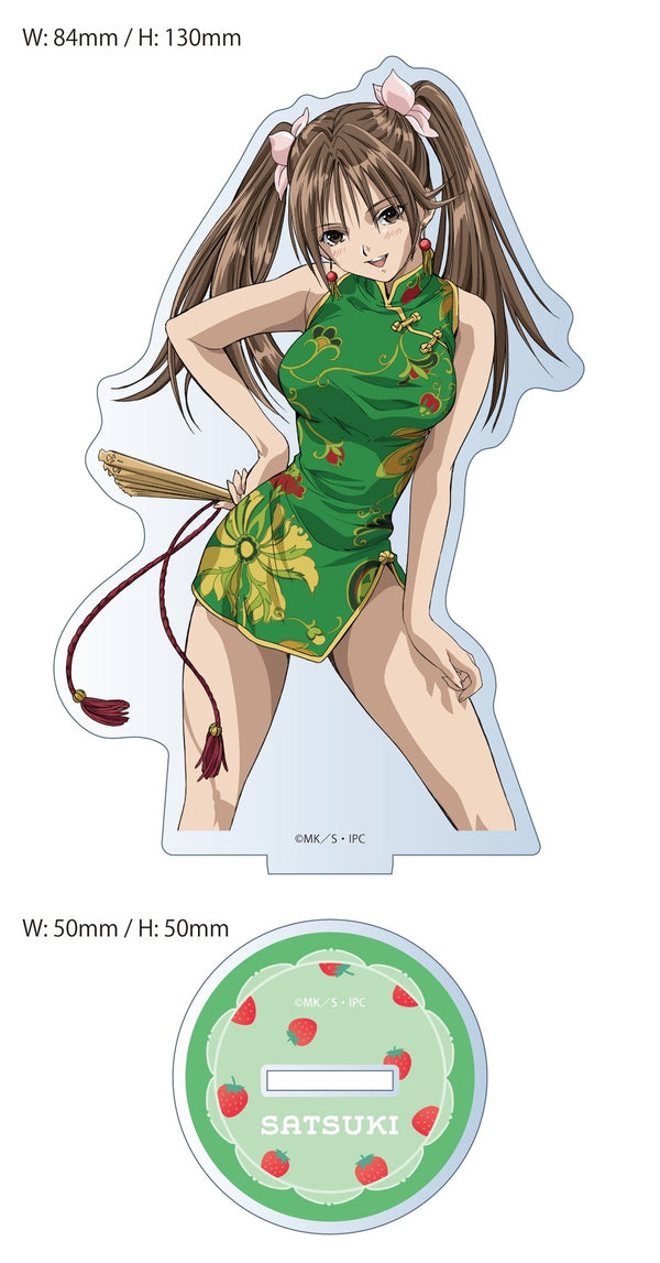 "Strawberry 100%" Acrylic Stand: Satsuki Kitaoji (in a cheongsam)