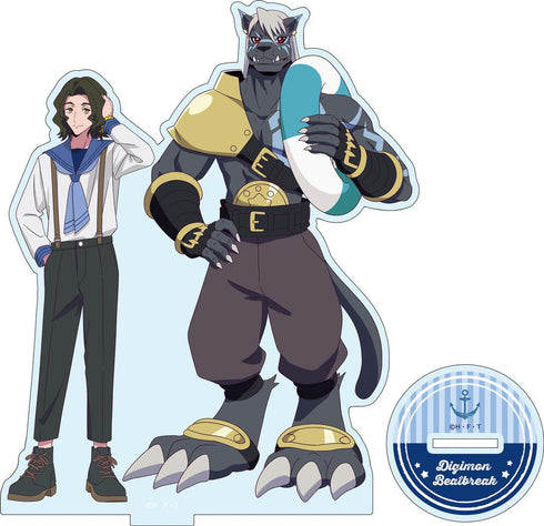 『DIGIMON BEATBREAK』アクリルスタンド キョウ&ムラサメモン(マリンルックver)