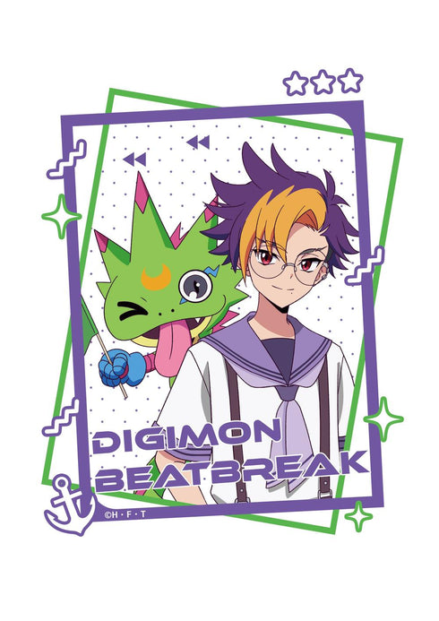 『DIGIMON BEATBREAK』Tシャツ トモロウ&ゲッコーモン(マリンルックver)