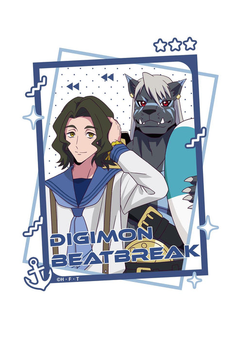 『DIGIMON BEATBREAK』Tシャツ キョウ&ムラサメモン(マリンルックver)