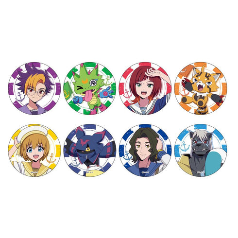 『DIGIMON BEATBREAK』トレーディング缶バッジ(マリンルックver) BOX