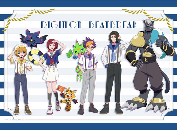 "DIGIMON BEATBREAK" B2 Tapestry (Marine Look Ver.)