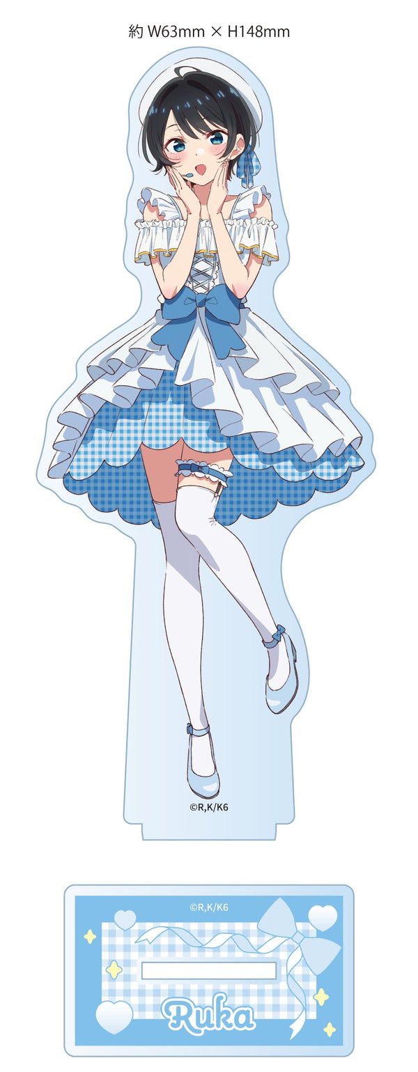 『彼女、お借りします』【描き下ろし】アクリルスタンド 更科瑠夏(アイドル)