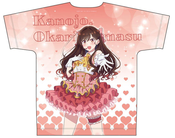『彼女、お借りします』描き下ろしフルグラフィックTシャツ 水原千鶴(アイドル)
